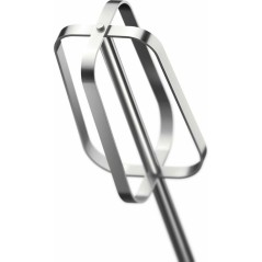 Philips Viva Collection HR3740 Hand Mixer with Turbo Function - Powerful Performance in White/Cashmere Grey